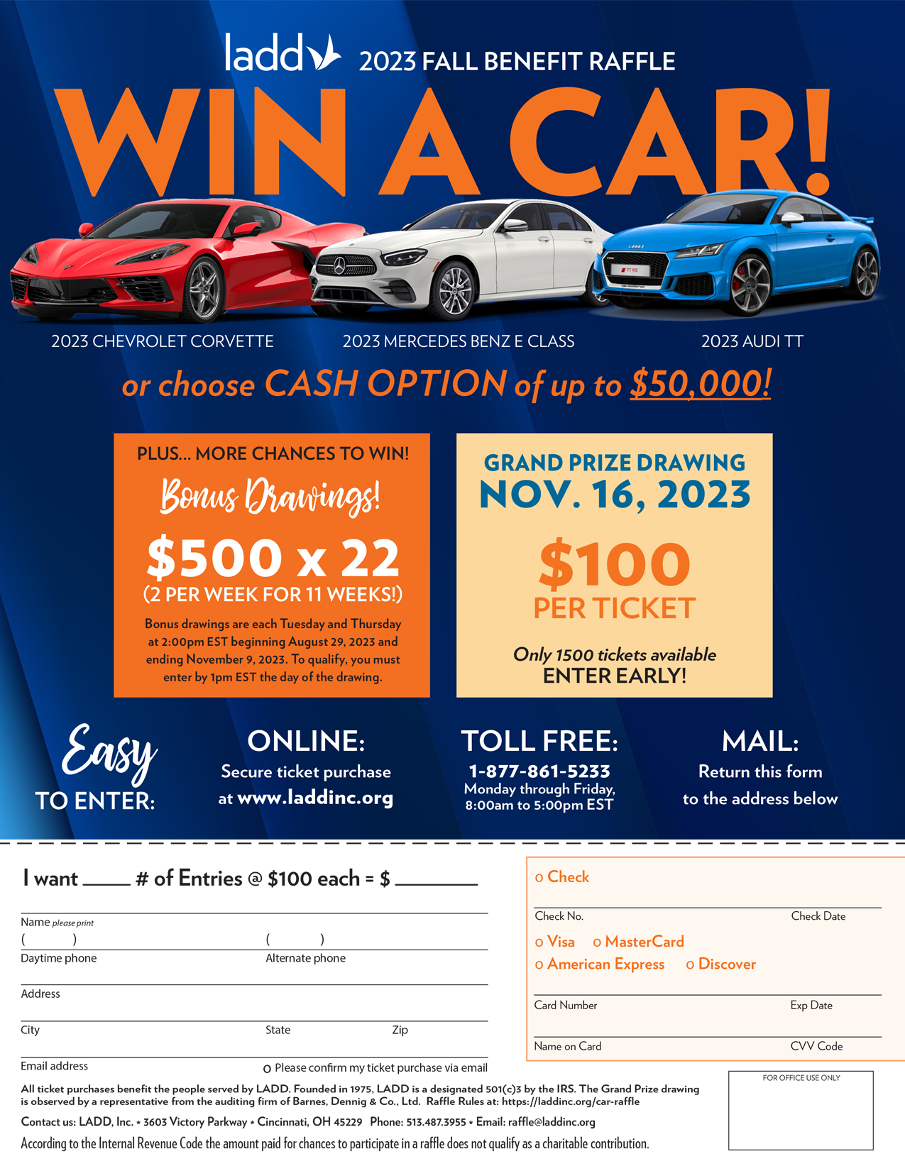 Car Raffle LADD Inc.